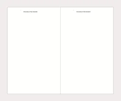 The Scenery Weekly Planner