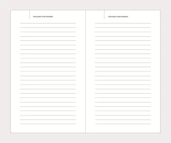 The Scenery Weekly Planner