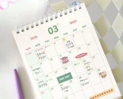 2026 The Temp of the Day Desk Calendar