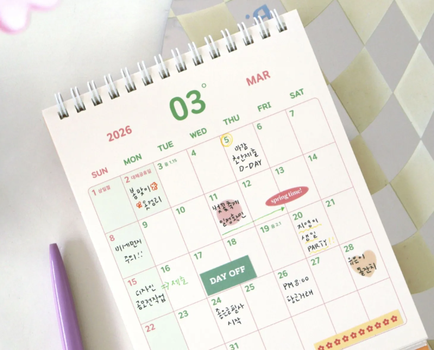 2026 The Temp of the Day Desk Calendar