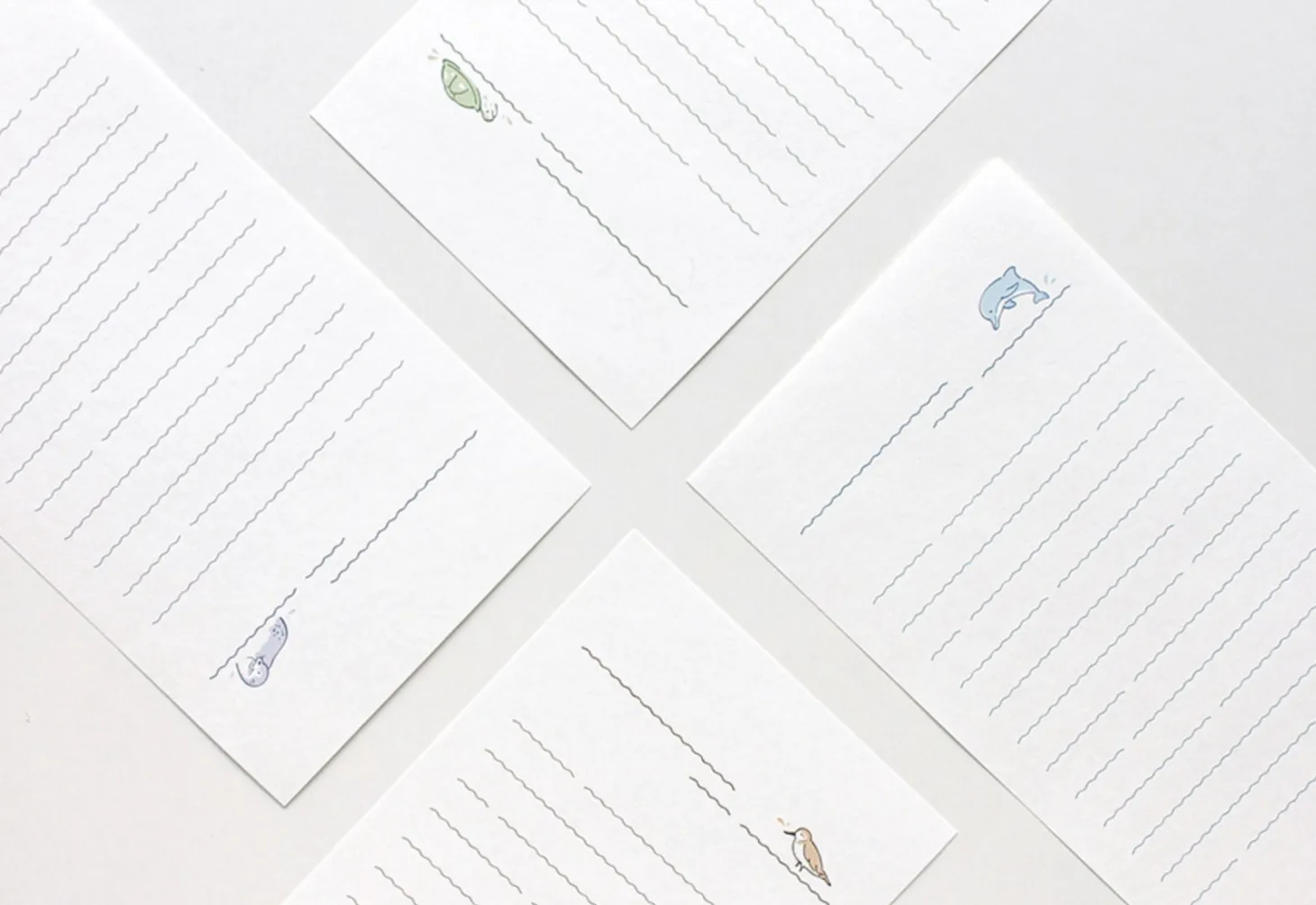 The Wave Animal Letter Set