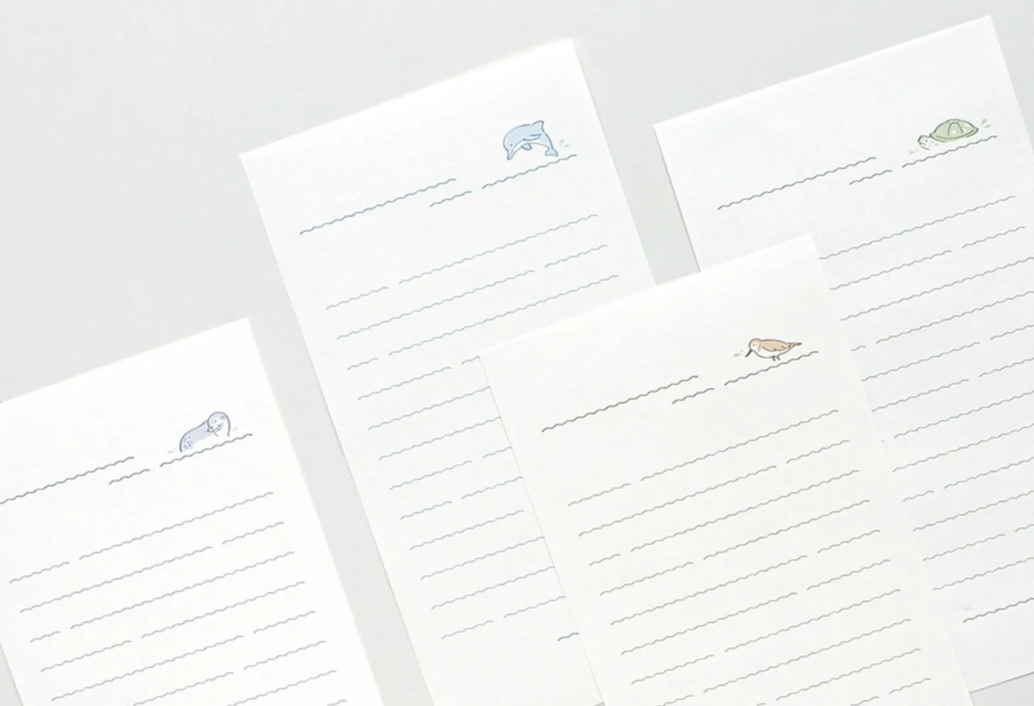 The Wave Animal Letter Set