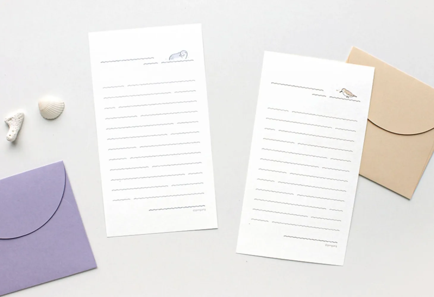 The Wave Animal Letter Set