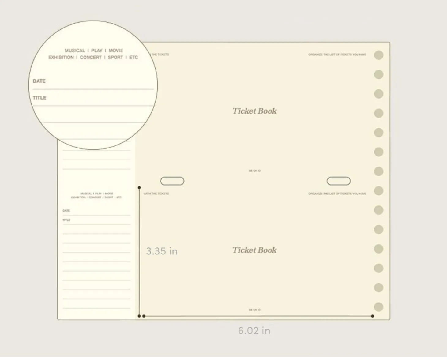 Ticket Book v2