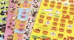 Tiger Emoji Puffy Sticker