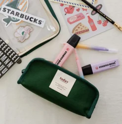 Today Canvas Pen Pouch