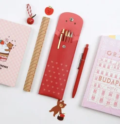 Toffeenut Attachable Leather Pen Case