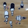 Toy Soldier Cotton Sticker Set