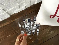 Toy Soldier Cotton Sticker Set