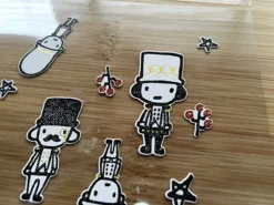 Toy Soldier Cotton Sticker Set