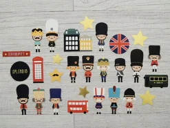 Toy Soldier Luggage Sticker Set