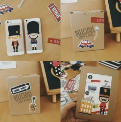 Toy Soldier Luggage Sticker Set