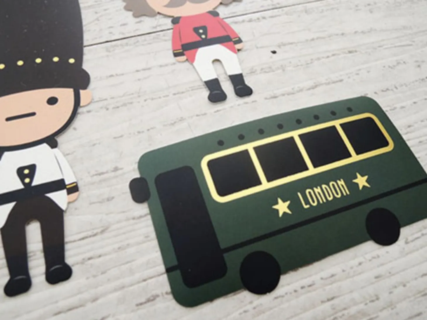Toy Soldier Luggage Sticker Set