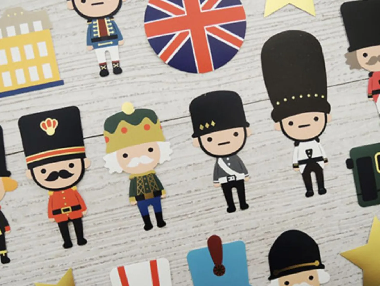 Toy Soldier Luggage Sticker Set