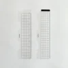 Translucent 6 Ring A5 Bookmark Ruler Set
