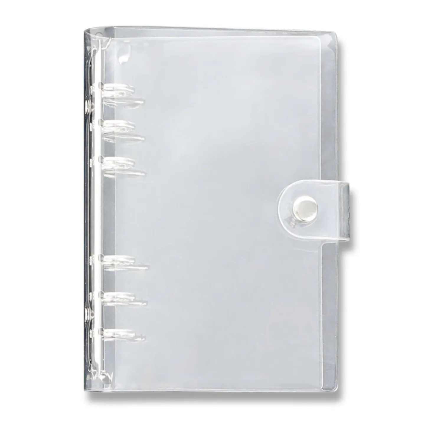 Transparent 6 Ring A6 PVC Binder