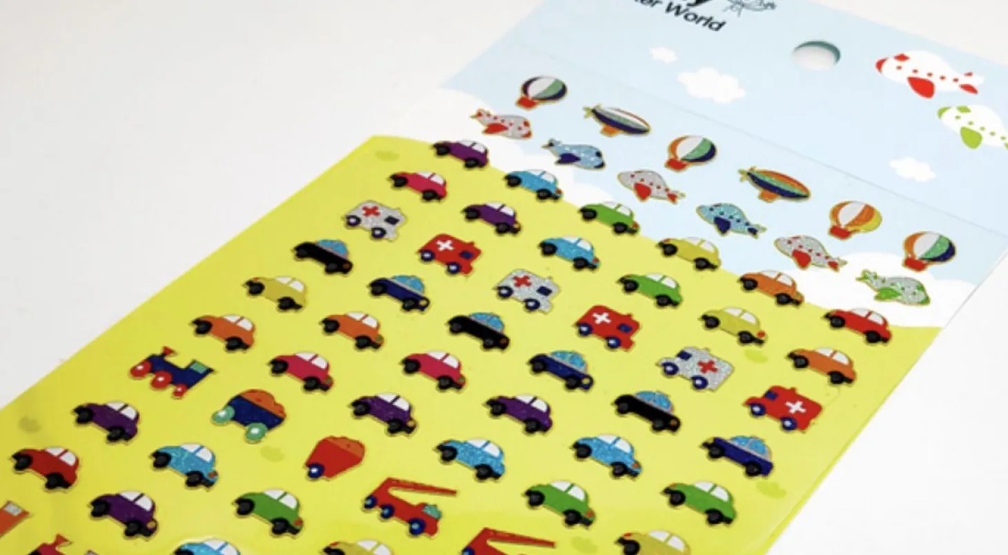Transportation PVC Sticker