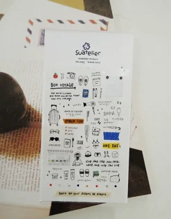 Travel Note Deco Sticker