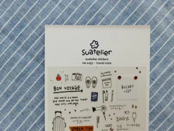 Travel Note Deco Sticker