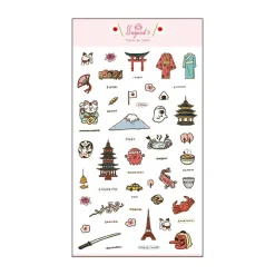 Travel Petit Deco Sticker