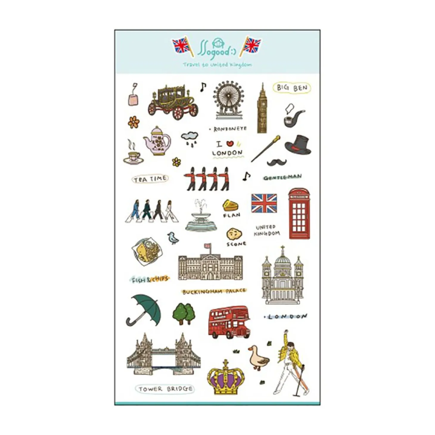 Travel Petit Deco Sticker