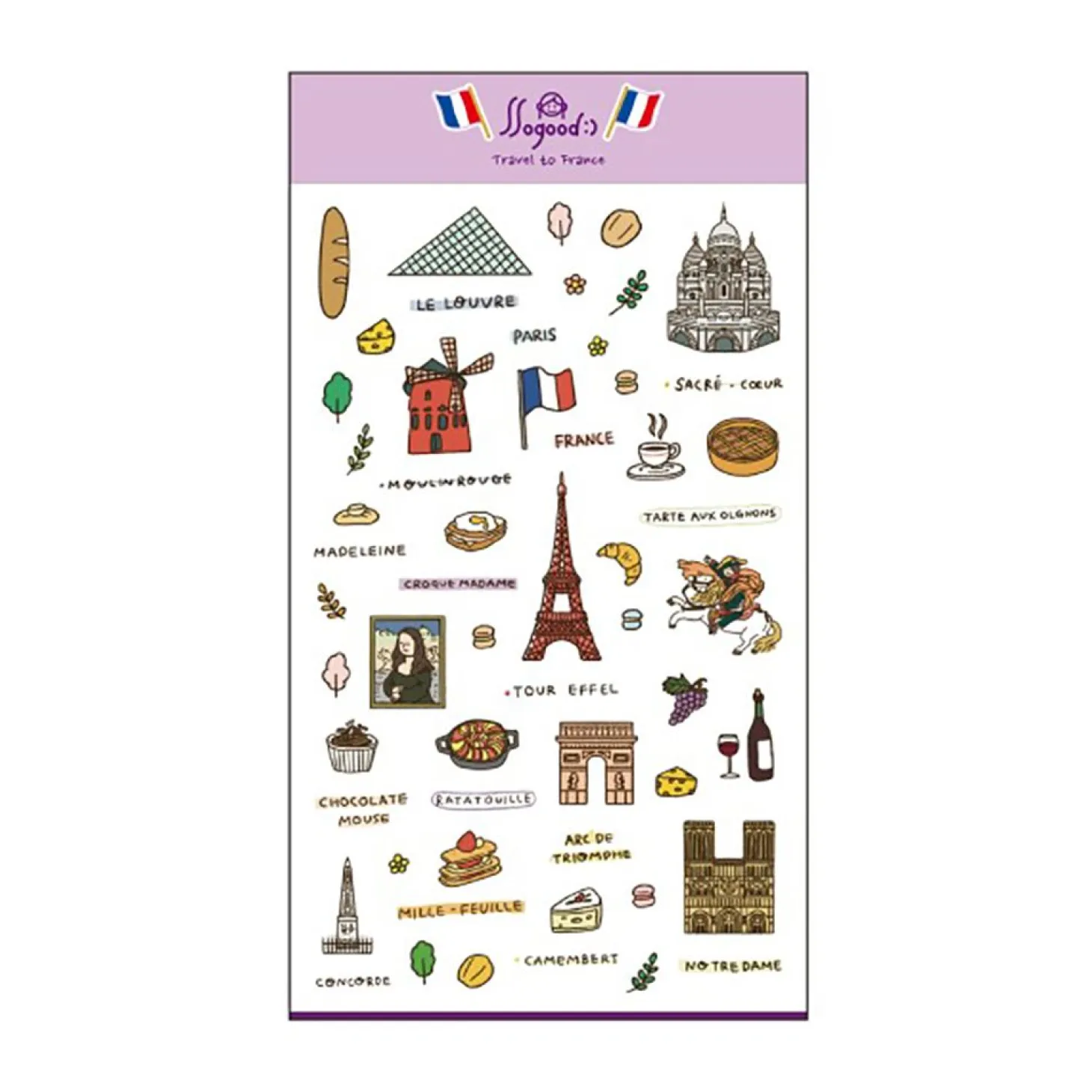 Travel Petit Deco Sticker