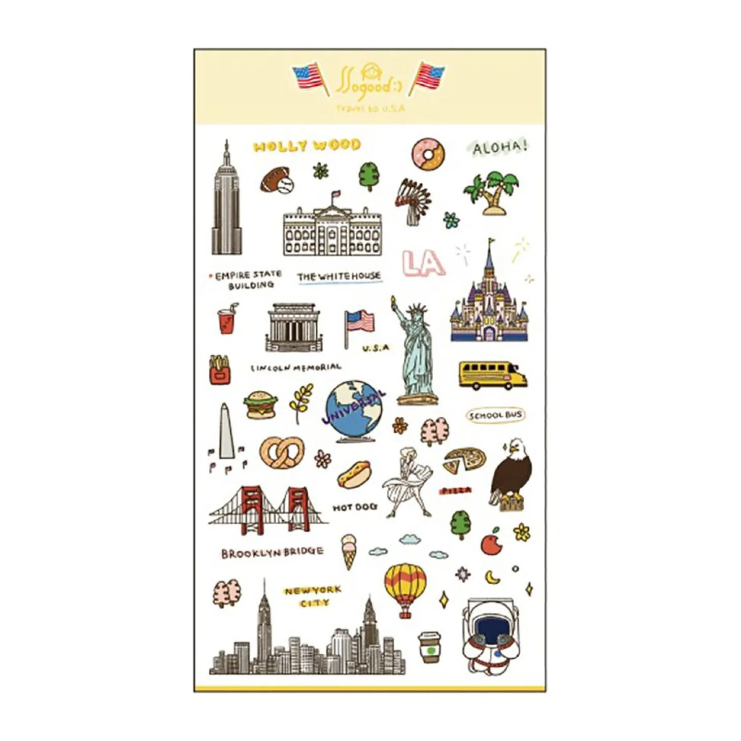 Travel Petit Deco Sticker