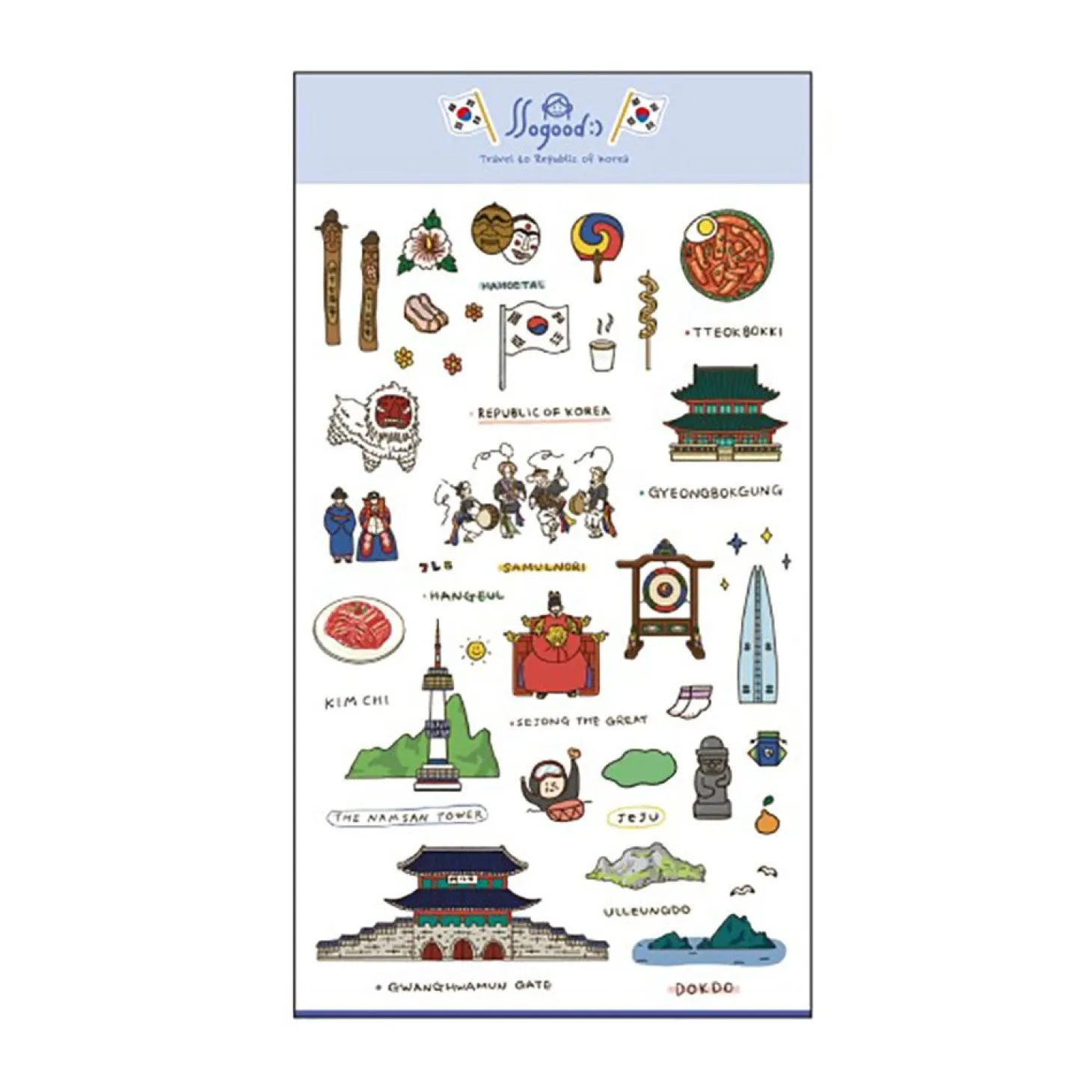 Travel Petit Deco Sticker