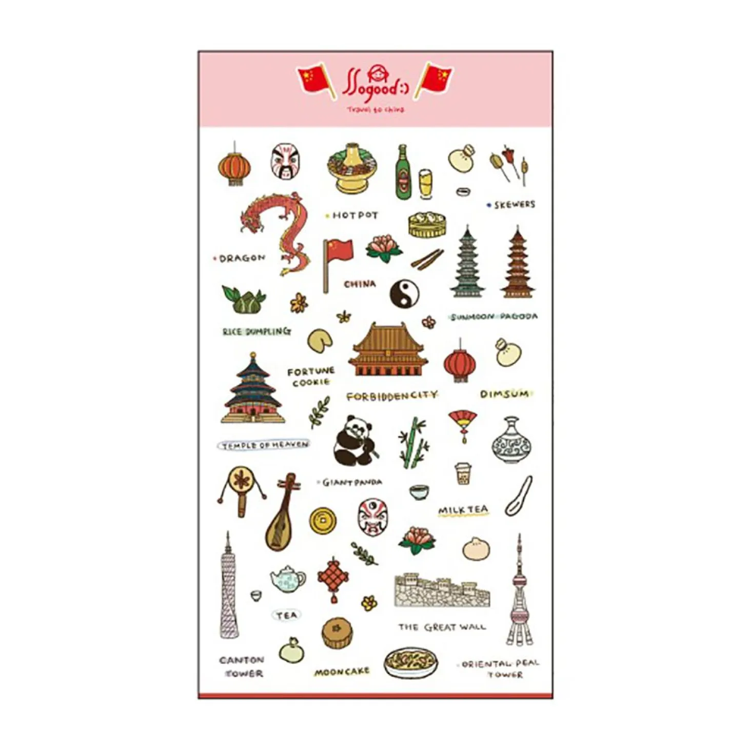 Travel Petit Deco Sticker