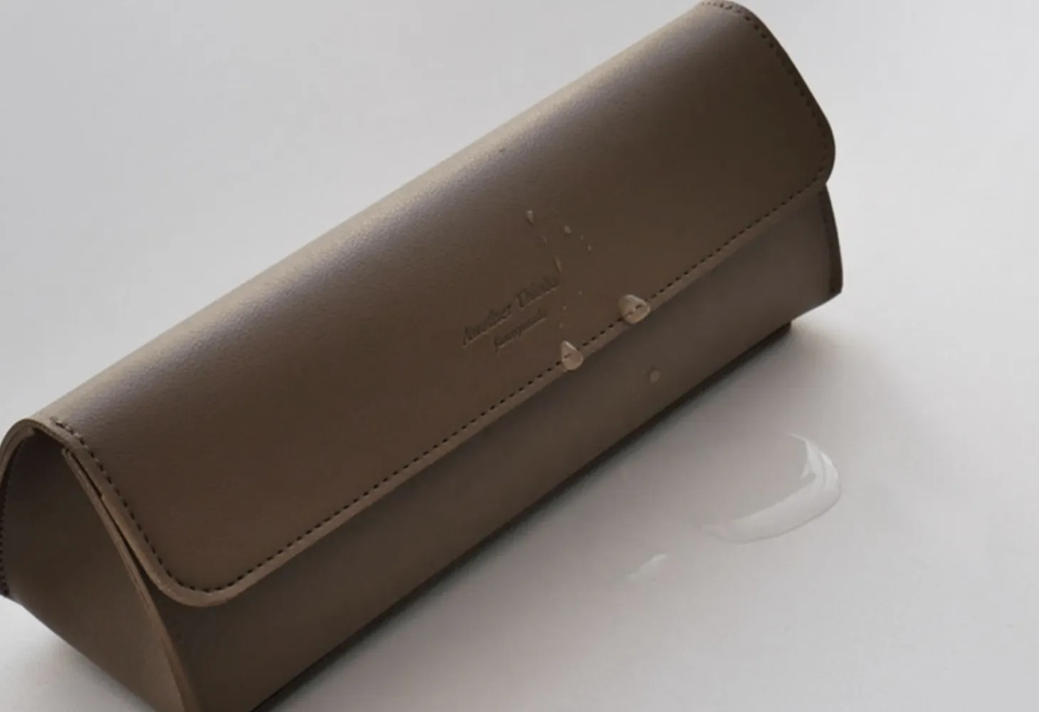 Triangle Leather Pen Case v2