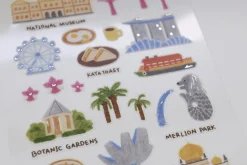 Trip to Singapore Deco Sticker