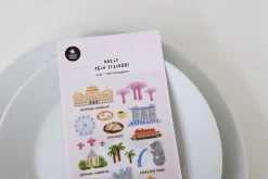 Trip to Singapore Deco Sticker