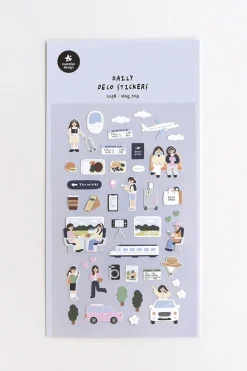 Trip Vlog Deco Sticker