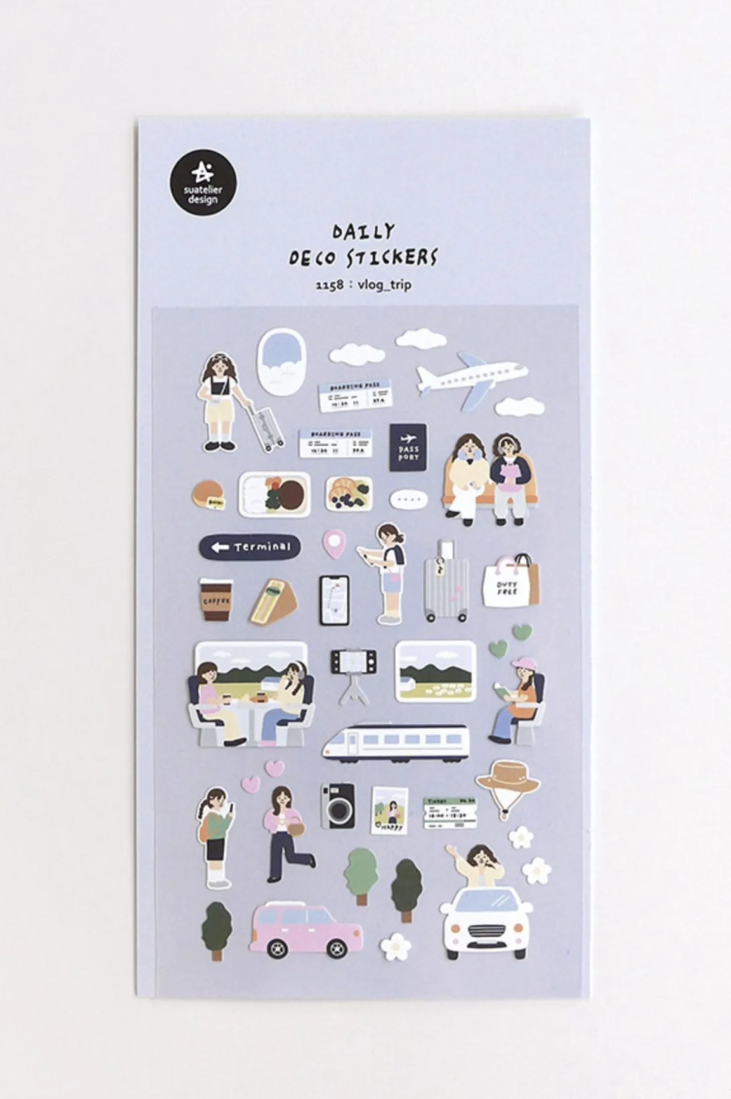 Trip Vlog Deco Sticker