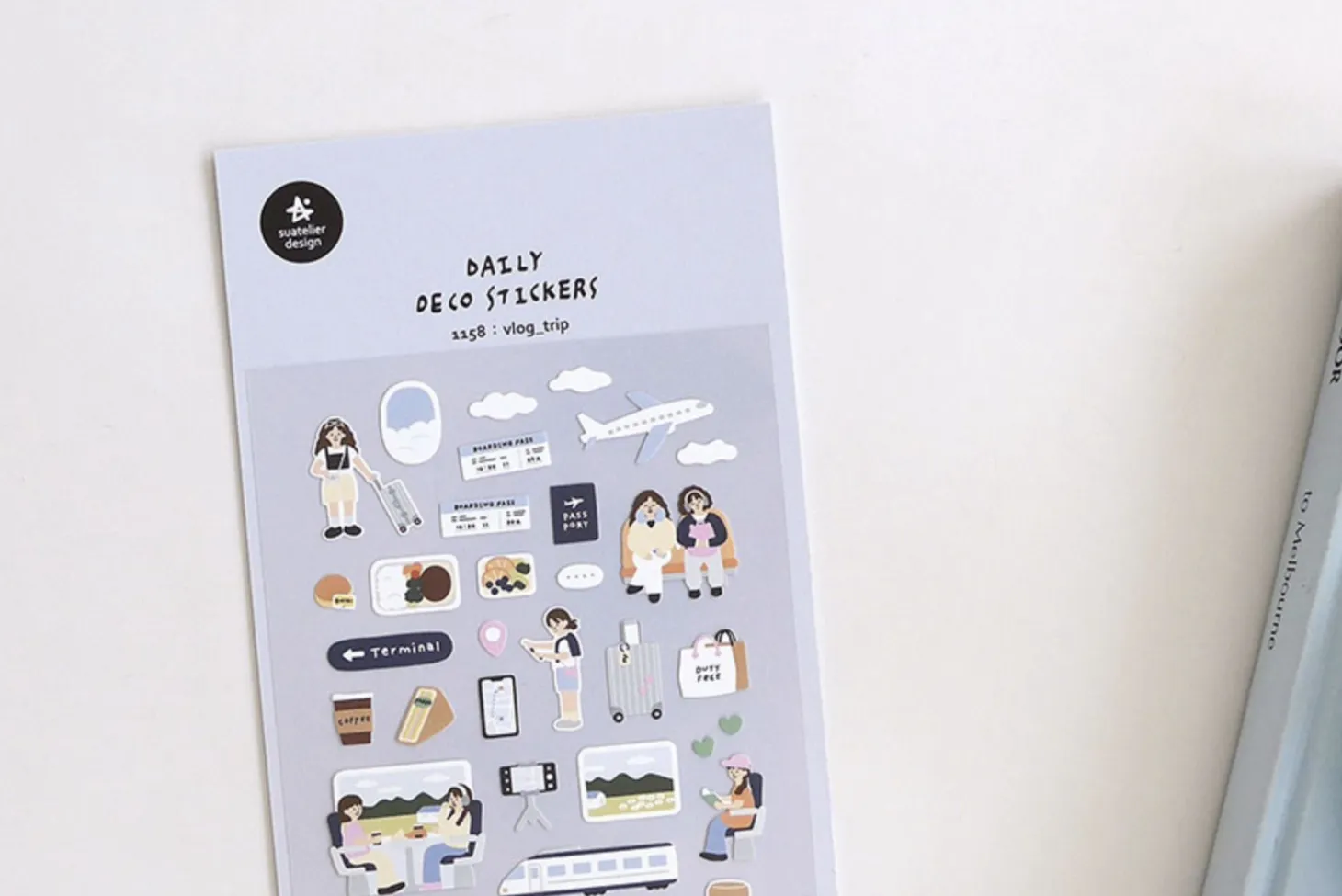 Trip Vlog Deco Sticker