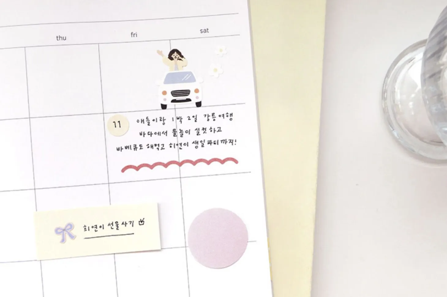 Trip Vlog Deco Sticker