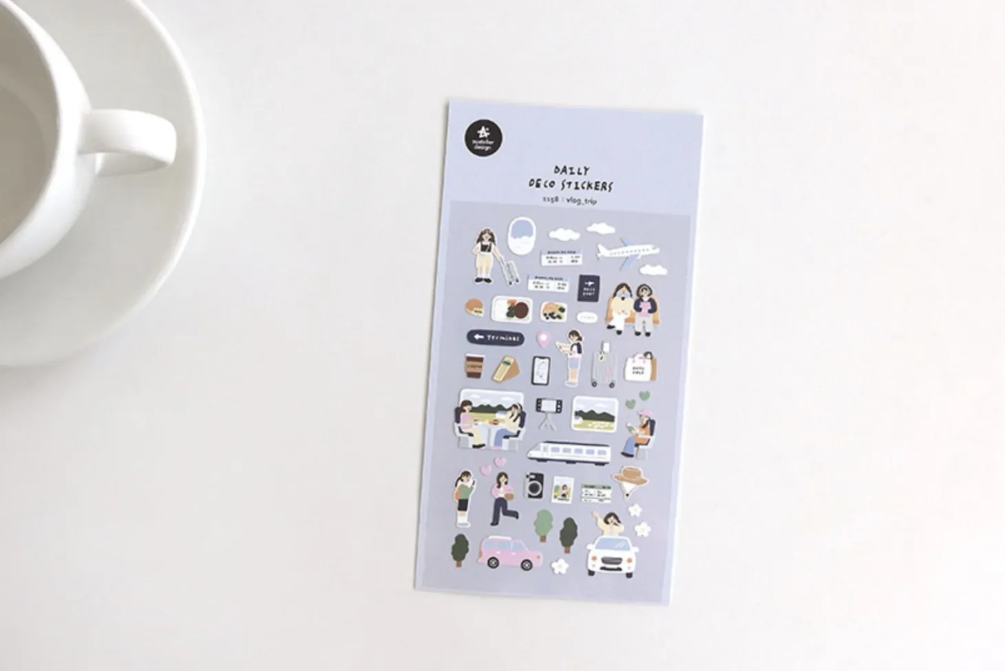 Trip Vlog Deco Sticker