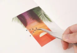 Tropical Sunset Layered Sticker Set