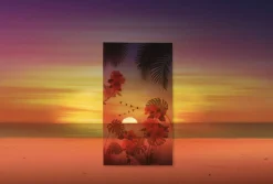 Tropical Sunset Layered Sticker Set