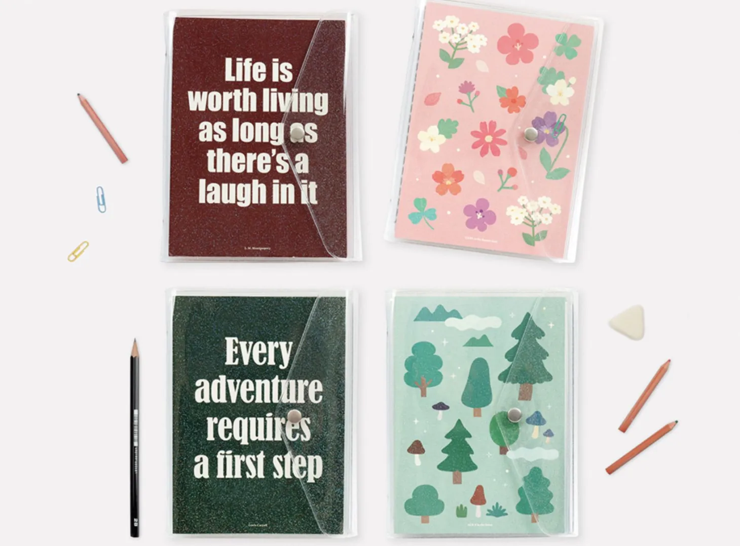 Twinkle Button 20 Ring A5 Planner