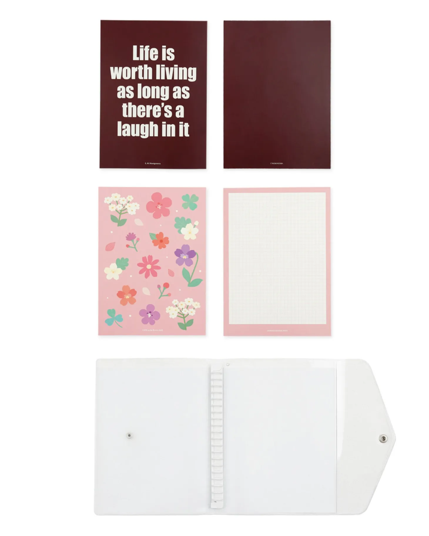 Twinkle Button 20 Ring A5 Planner