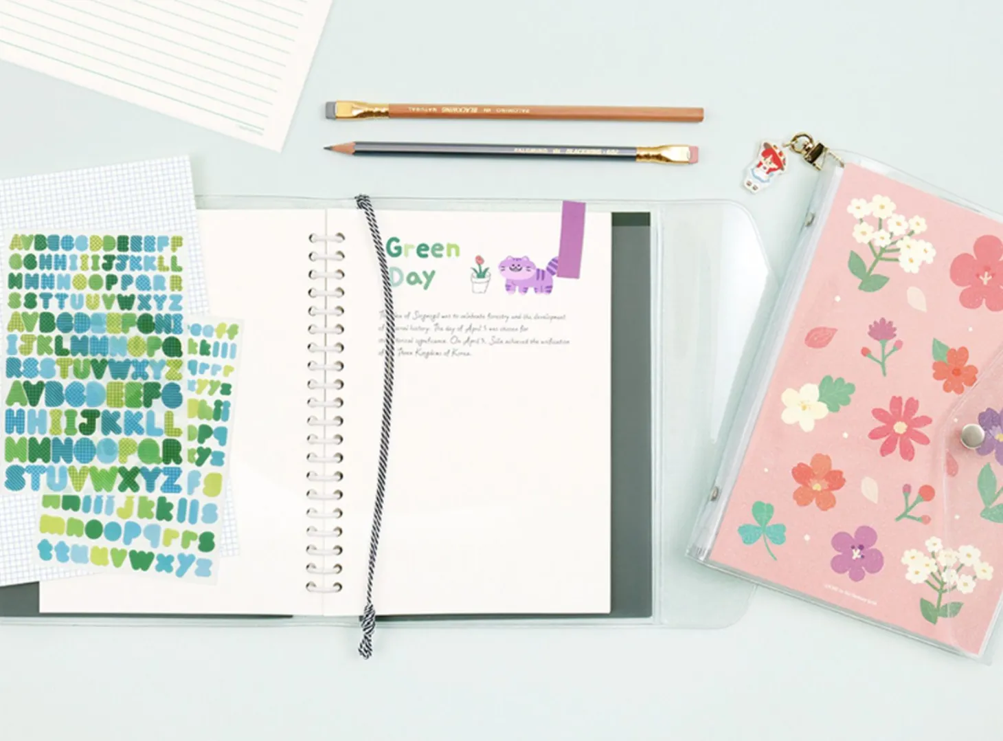 Twinkle Button 20 Ring A5 Planner