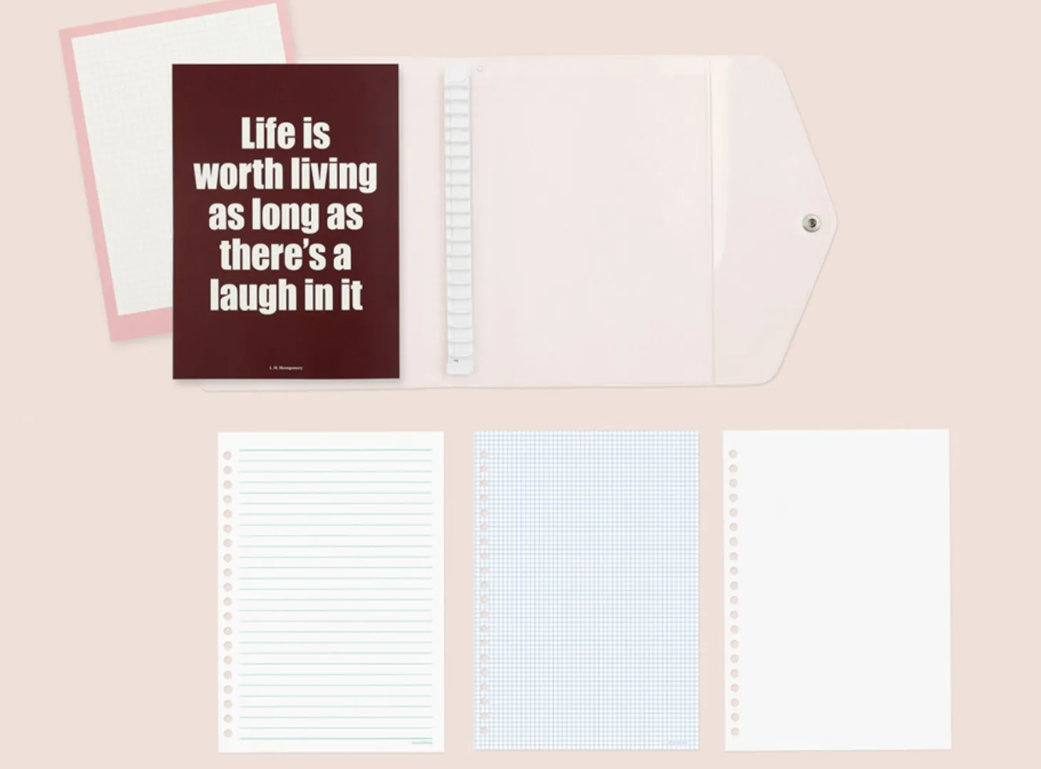 Twinkle Button 20 Ring A5 Planner