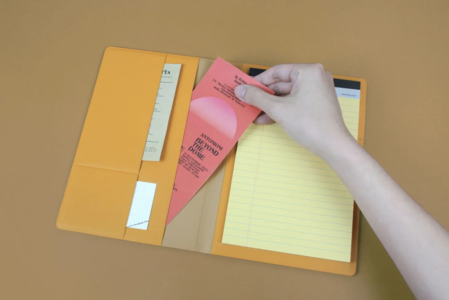 Two Tone A5 Notepad Organizer