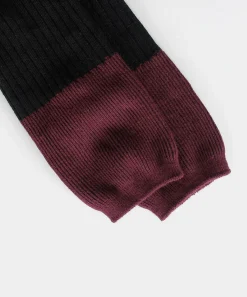 Two Tone Over The Knee Women Socks