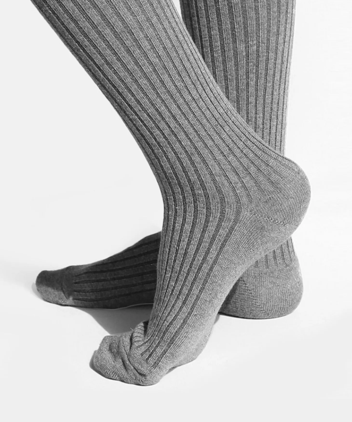 Two Tone Over The Knee Women Socks