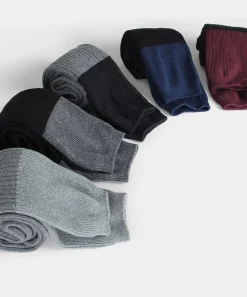 Two Tone Over The Knee Women Socks