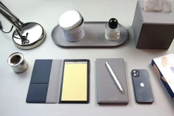 Two Tone Slim Notepad Organizer