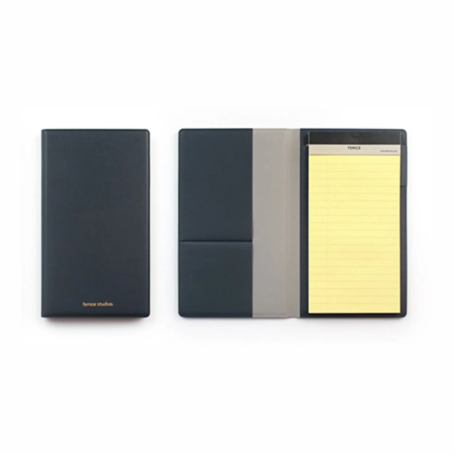 Two Tone Slim Notepad Organizer