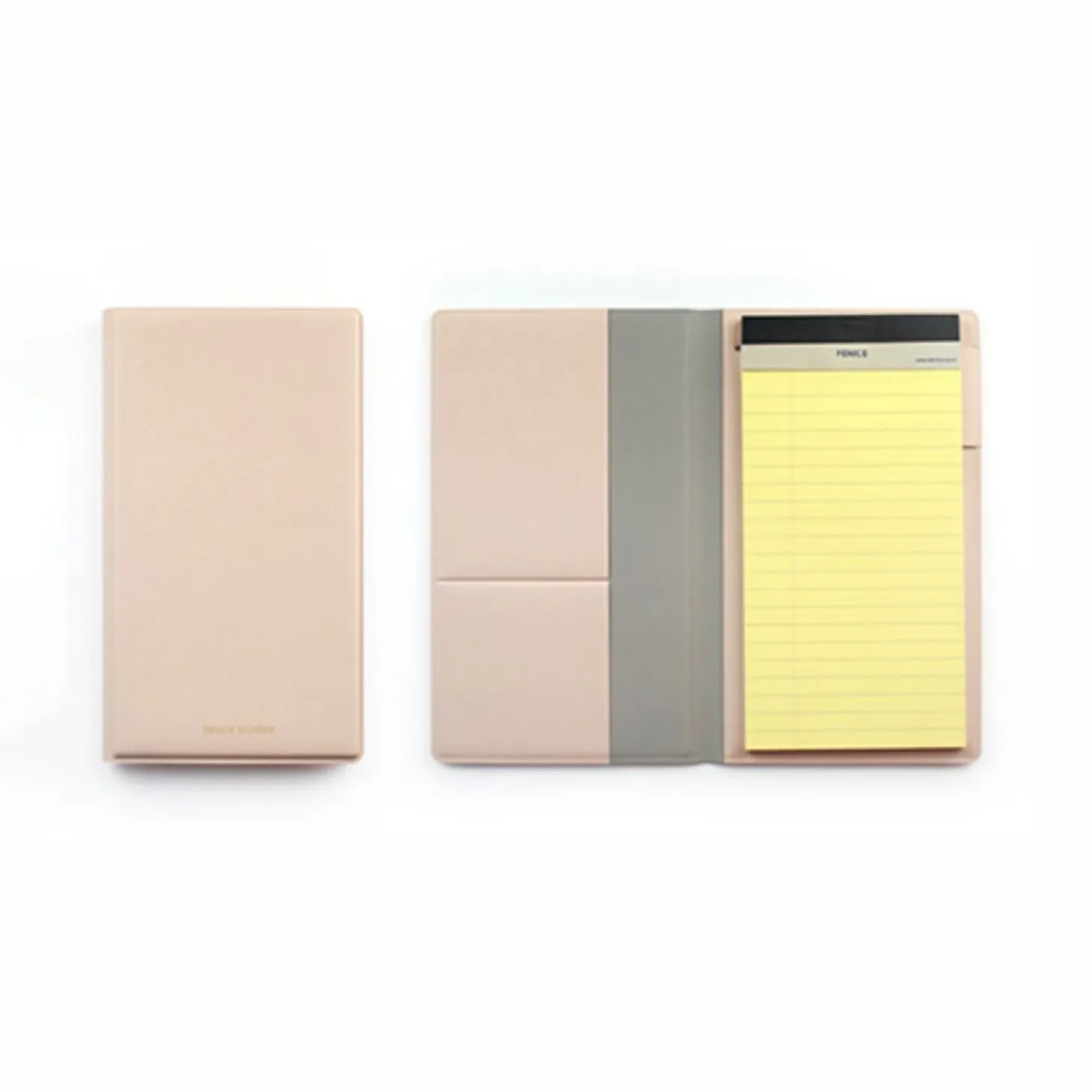 Two Tone Slim Notepad Organizer